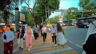 Kazakhstan Almaty City Summer 2023 Walking Tour in 4k!