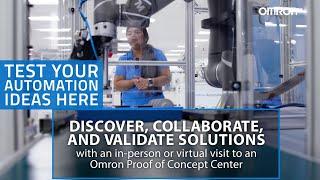 OMRON Automation Proof of Concept Centres Now Available in the Americas