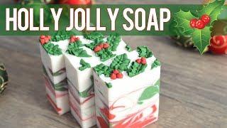 Handcrafted Holiday: Holly Jolly Soap | MO River Soap