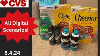 CVS Deals 8/4/24 ALL Digital Deals - Quick & Easy Deals to Roll ECBs #cvsdeals