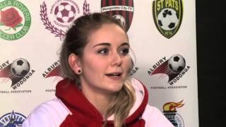 AWFA Press Conference - Women Rd 12 - Diamonds v Myrtleford