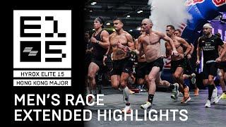 HYROX E15 | HONG KONG MAJOR | MEN'S RACE HIGHLIGHTS - Extended