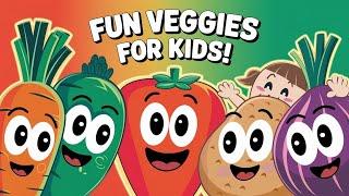 Vegetable names with pictures | Quiz for kids at last - Educational video for kids and preschoolers