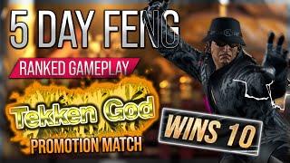 If My Day 5 Feng Can Get TG, So Can You! | Tekken 8 Ranked Gameplay