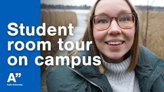 Student room tour at Aalto Campus