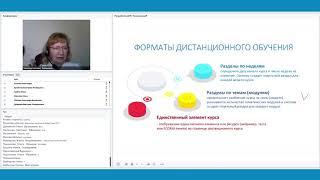 День 2. Вебинар 1. Дистанционный учебный курс, состав, структура, содержание.