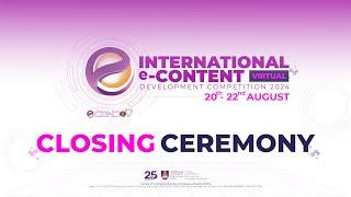 e CONDEV 2024 CLOSING CEREMONY