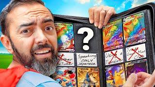 World's First Pokemon Card Challenge Binder (Complete or Lose It All)