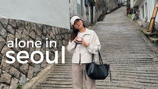 alone in seoul  first time solo traveling, shopping in seongsu-dong, influencer event in korea