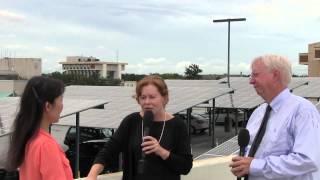 Ed Regan & Mayor Pegeen Hanrahan On FIT (Feed-In-Tariff) in Gainesville, FL