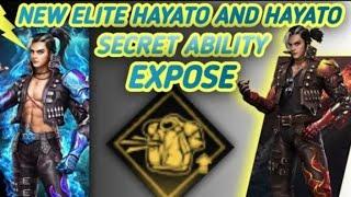 HAYATO AND ELITE HAYATO SECRET ABILITY TEST || new hayato ability || new Elite Hayato ability test !