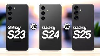 Galaxy S23 Vs Galaxy S24 Vs Galaxy S25   #Trakontech