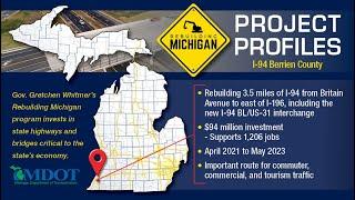 I-94/US-31 connector Rebuilding Michigan project update