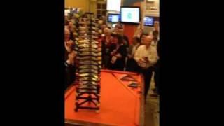 World's tallest trick shot by Chef Anton and Iatric Systems (HIMSS 2012, Las Vegas)