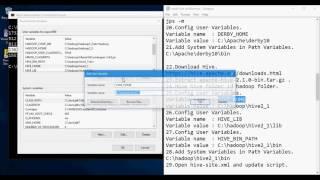 Install Hive on Windows