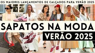 CALÇADOS 2025 - SAPATOS TENDÊNCIA VERÃO 2025