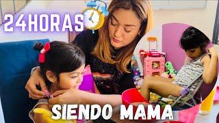 24 HORAS SIENDO MAMÁ DE BEBE MARIE  | Kids Marie Show 