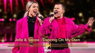 Song Clash: Jelle vs. Seppe - ‘Dancing On My Own’ | Sing Again | seizoen 1 | VTM