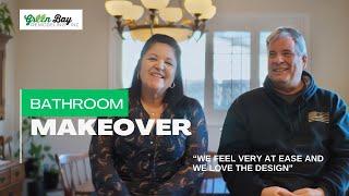   They’re Obsessed with Their New Bathroom Design! | GreenBay Remodeling 
