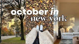 October in NYC is a dream | vlog