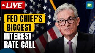 Jerome Powell LIVE: The Fed's Biggest Interest Rate Call In Years | FOMC Meeting | US Market