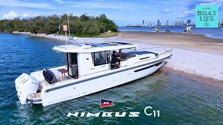 Offshore PERFECTION? Nimbus C11 TEST with V10 400Hp Mercury Outboards