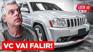 10 CARROS QUE VÃO TE FALIR