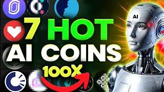 These HOTTEST AI Cryptos Will Make You FILTHY RICH In 2024?! Low Cap TINY AI CRYPTO COINS