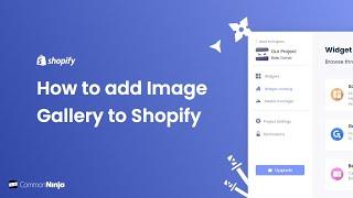 How to add an Image Gallery to Shopify