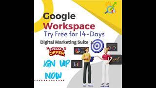 "Experience the Best of Google Workspace: 14 Days Free!" #GoogleWorkspace #TryForFree