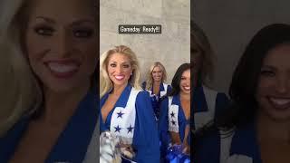 ▶️ Cowboys Cheerleaders Beautiful Day  Dallas Cowboys NFL Football