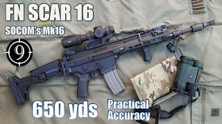 FN SCAR 16 to 500yds: Practical Accuracy (Primary Arms PLX-C 1-8x24mm | SOCOM Mk16)