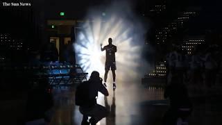 Coastal Carolina introduced its basketball teams at Hoopla