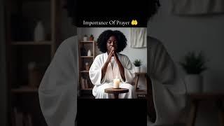 Importance Of Prayer