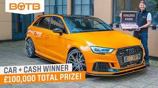 BOTB Winner! New Audi RS3 + £50,000 - Week 30 2021 - Haseeb Mohammadi