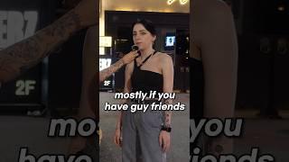 Korean guys will NOT ACCEPT that you have guy friends  #streetinterview #koreans