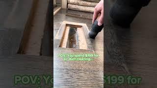 $199 For Air Duct Cleaning?!