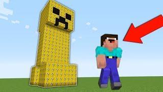 НУБ ПРОТИВ КРИПЕР МУТАНТ ИЗ ЛАКИ БЛОКОВ В МАЙНКРАФТ НУБИК И ТРОЛЛИНГ ЛОВУШКА MINECRAFT Мультик