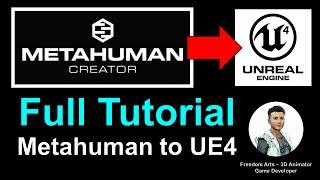 Metahuman to Unreal Engine - Full Tutorial