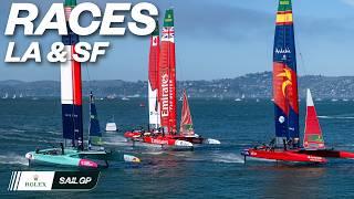 BEST Races From Los Angeles & San Francisco in 2025 | SailGP