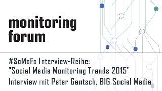 #somofo15 Interview mit Dr. Peter Gentsch, BIG Social Media