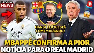 BOMBA! CONFIRMADA A PIOR NOTÍCIA PARA O REAL MADRID! BARCELONA ESTÁ COMEMORANDO! NOTÍCIAS BARCELONA