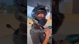 Hehe ️‍ #motorcycle #motorgirl #pride
