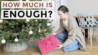 How Much is TOO MUCH at Christmas? | Cozy Minimalist Decorate and Prep with Me | Q&A