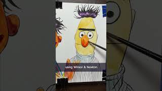 Painting Ernie and Bert with @CrayolaLLC Watercolors (SUMMER RERUN)