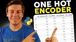 One Hot Encoder with Python Machine Learning (Scikit-Learn)
