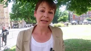 Caroline Lucas on the Queen's Speech