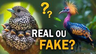 AVES FEITAS por I.A. EXISTEM NA VIDA REAL? Teste seus conhecimentos e descubra as AVES FAKES!