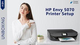 HP Envy 5070 Printer Setup | HP Envy 5070 Printer unboxing | Wi-Fi setup | HP Smart App Install