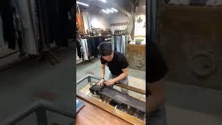 청바지 깔끔하게 접기#shorts